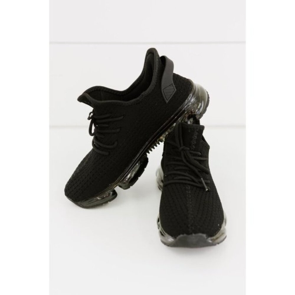 Berness Casual Lace-up Chunky Sole Athletic Sneakers